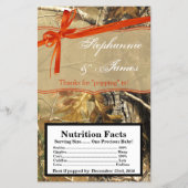 Microgolf Popcorn Wrapper Hunters Camoflouge Camo Flyer (Voorkant)