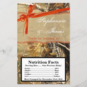 Microgolf Popcorn Wrapper Hunters Camoflouge Camo Flyer