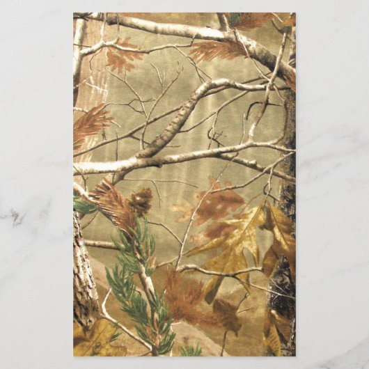 Microgolf Popcorn Wrapper Hunters Camoflouge Camo Flyer (Achterkant)