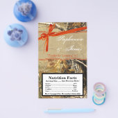 Microgolf Popcorn Wrapper Hunters Camoflouge Camo Flyer (Enkel)