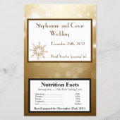 Microgolf Popcorn Wrapper Kerstkoper Blur Flyer (Voorkant)