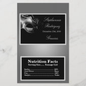 Microgolf Popcorn Wrapper Mis XV Silver Flyer (Voorkant)