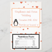 Microgolf Popcorn Wrapper Penguin Love/Hearts Peac Flyer (Voorkant)