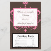 Microgolf Popcorn Wrapper Pink Chandelier Flyer (Voorkant)