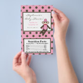 Microgolf Popcorn Wrapper Pink Socket Monkey Flyer (Hand)