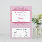 Microgolf Popcorn Wrapper roze/Paarse Chinese scro (Staand voorkant)