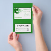 Microgolf Popcorn Wrapper Sweet 16 Green Flyer (Hand)