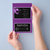 Microgolf Popcorn Wrapper Sweet 16 Paars Lila Flyer (Hand)