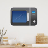 Microgolf Poster (Keuken)