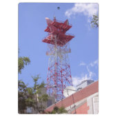 Microgolf relais radiotelecommunicatie towerklembo klembord (Achterkant)