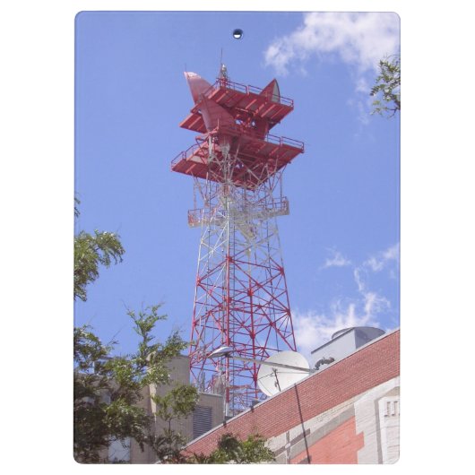 Microgolf relais radiotelecommunicatie towerklembo klembord (Achterkant)