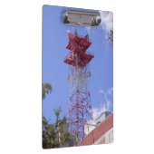 Microgolf relais radiotelecommunicatie towerklembo klembord (Rechts)