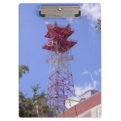 Microgolf relais radiotelecommunicatie towerklembo klembord (Voorkant)