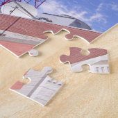 Microgolf relais radiotelecommunicatietower Puzzle Legpuzzel (Zijkant)