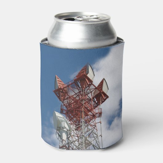 Microgolf Telecommunicatietoren Blikjeskoeler (Blikje Voorkant)