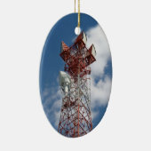 Microgolf Telecommunicatietoren Keramisch Ornament (Rechts)