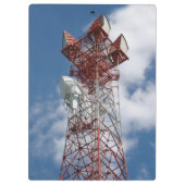 Microgolf Telecommunicatietoren Klembord (Achterkant)