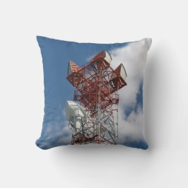 Microgolf Telecommunicatietoren Kussen