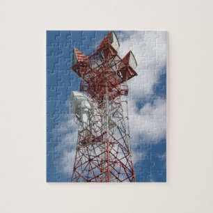 Microgolf Telecommunicatietoren Legpuzzel