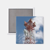 Microgolf Telecommunicatietoren Magneet (Voorkant / Achterkant)