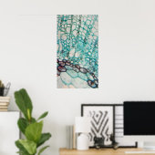 micrografie van plant cellen poster (Thuiskantoor)