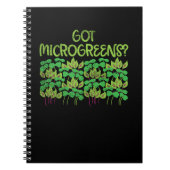 Microgreens Gardening Notitieboek (Voorkant)