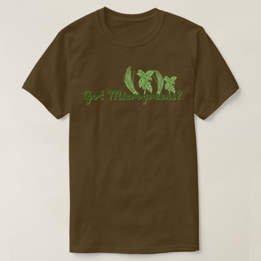 Microgreens Tuinieren 1 T-shirt (Design voorkant)