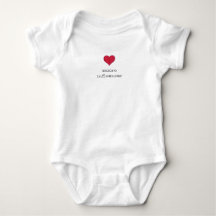 MicroInfluencer Baby Suit Red Heart