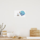Microkosmos aan je voeten. poster (Keuken)