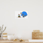 Microkosmos aan je voeten poster (Keuken)