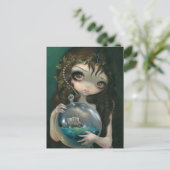 "Microkosmos: Briefkaart van Seascape (Staand voorkant)