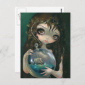 "Microkosmos: Briefkaart van Seascape (Voorkant / Achterkant)