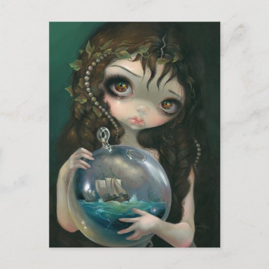 "Microkosmos: Briefkaart van Seascape (Voorkant)