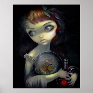 Microkosmos: Fawn ART PRINT gothic alchemy lowbrow