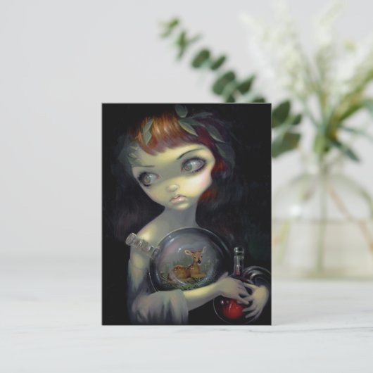 "Microkosmos: Fawn"-Briefkaart Briefkaart (Staand voorkant)