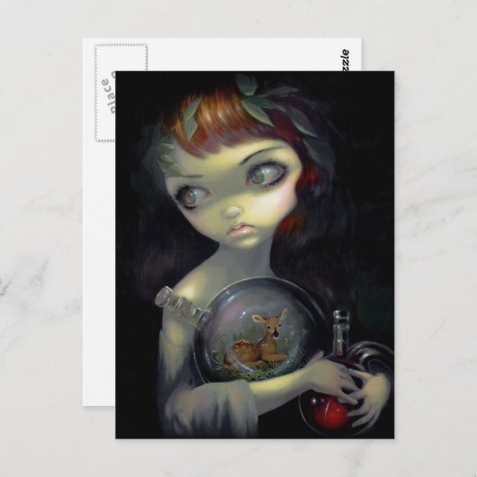 "Microkosmos:  Fawn"-Briefkaart Briefkaart (Voorkant / Achterkant)