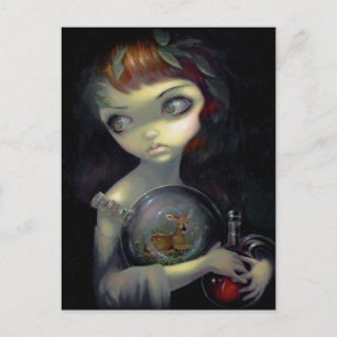 "Microkosmos:  Fawn"-Briefkaart Briefkaart