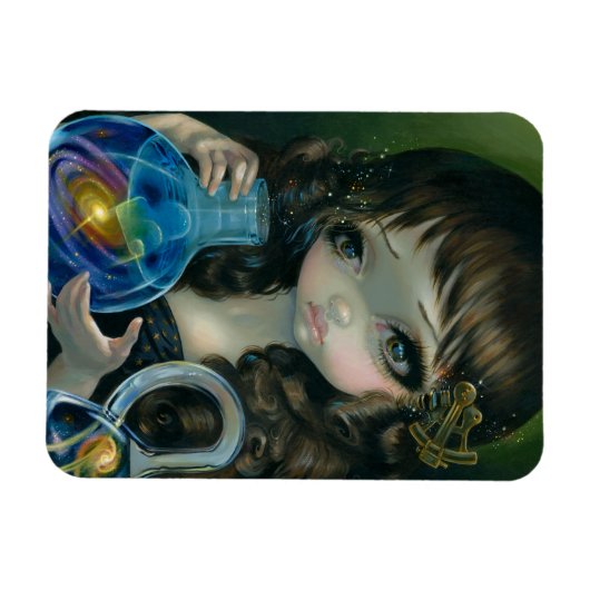 "Microkosmos: Galaxy" Flex Magnet Magneet (Horizontaal)