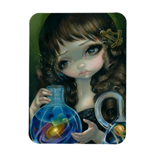 "Microkosmos: Galaxy" Flex Magnet Magneet (Verticaal)