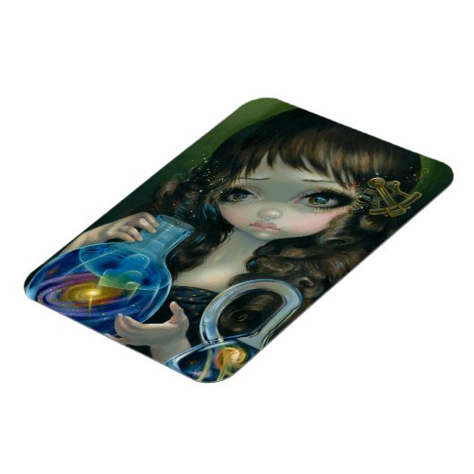 "Microkosmos: Galaxy" Flex Magnet Magneet (Linkerzijde)