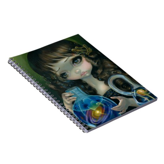 "Microkosmos: Galaxy"-laptop Notitieboek (Rechterzijde)