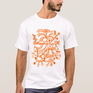 Microkosmos Macrocosm 02 - Sinaasappel T-shirt