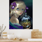 Microkosmos: Triceratops ART PRINT magisch realism (Keuken)