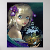 Microkosmos: Triceratops ART PRINT magisch realism (Voorkant)