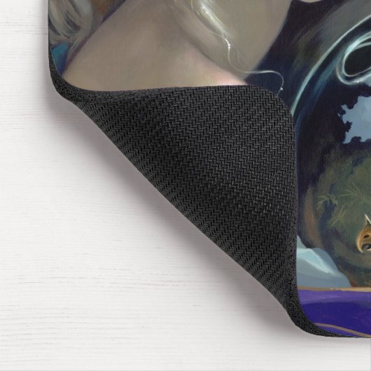 "Microkosmos: Triceratops" Mousepad Muismat (Hoek)