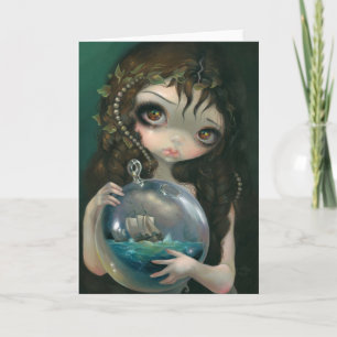 "Microkosmos: Wenskaart van Seascape Kaart