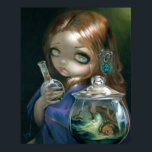 Microkosmos: Zee monsters ART PRINT pop surrealism<br><div class="desc">"Microkosmos: Zee Monsters" is het vierde schilderij in mijn microkosms-serie - dat zich uitstrekt tot het thema van de alchemische microkosmos - miniatuur leven en werelden die zijn gemaakt in glazen potten of bekertjes. Dit stuk is voorzien van een prachtig meisje dat in een klassieke stijl is geschilderd, gebaseerd op...</div>