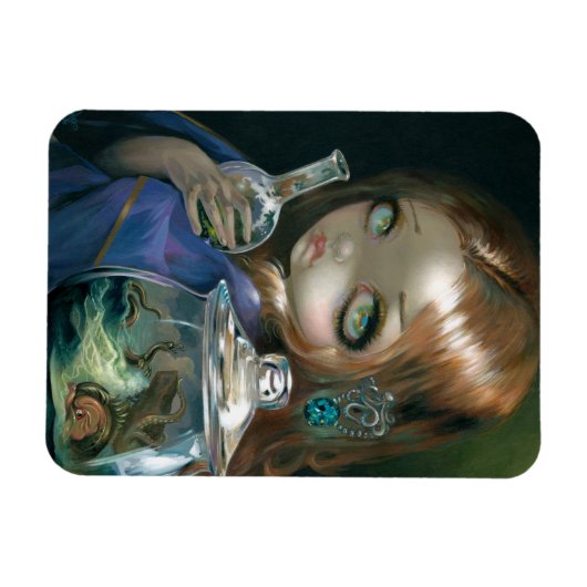 "Microkosmos: Zeeen monsters" Flex Magnet Magneet (Horizontaal)