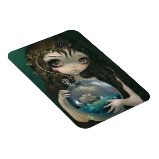 "Microkosmos: Zeegezicht" Flex Magnet Magneet (Rechterzijde)