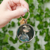 "Microkosmos: Zeegezicht" Sleutelhanger (Hand)